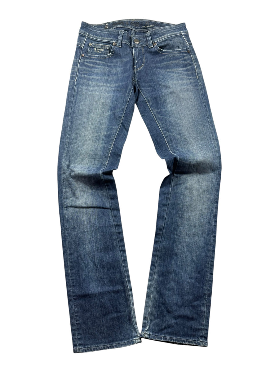 G-Star Raw Straight Fit Vintage Jeans Damen Blau S
