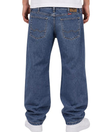 Wrangler Straight Leg Vintage Jeans Herren Blau XL