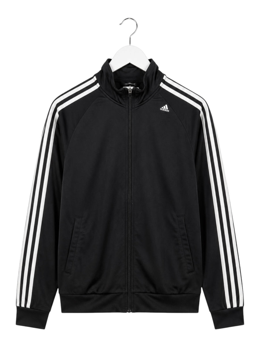 Adidas 3-Stripes Vintage Trackjacket Damen Schwarz L