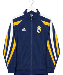 Adidas Real Madrid Vintage Trackjacket Herren Blau Gelb S
