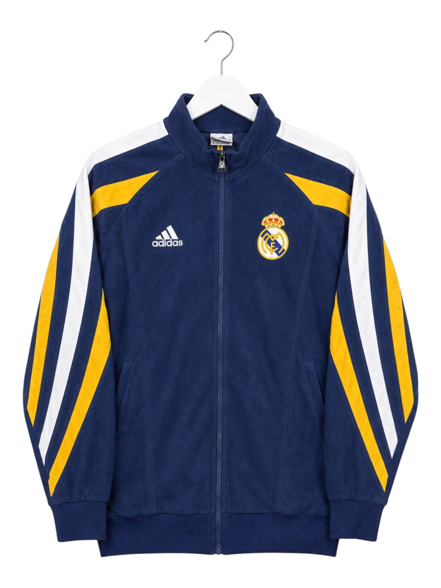 Adidas Real Madrid Vintage Trackjacket Herren Blau Gelb S