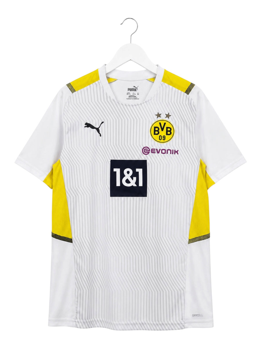 Puma BVB Borussia Dortmund Trikot Herren Weiß Gelb S