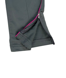 Nike Wide Leg Vintage Trackpants Damen Grau/Pink S