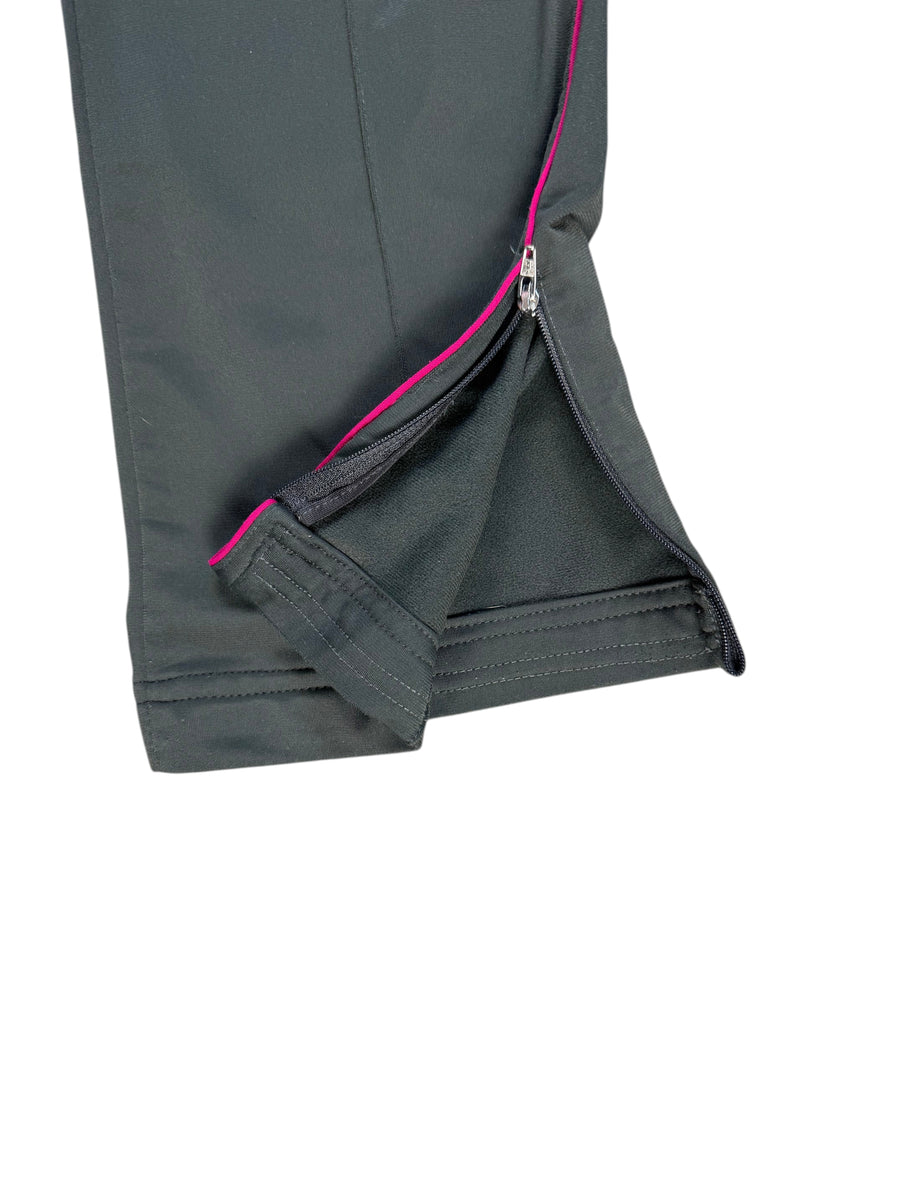 Nike Wide Leg Vintage Trackpants Damen Grau/Pink S