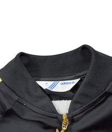 Adidas Trefoil 3-Stripes Vintage Trackjacket Damen Schwarz Gold L