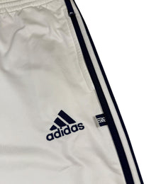 Adidas 3-Stripes Wide Leg Vintage Trackpants Herren Weiß Blau XL