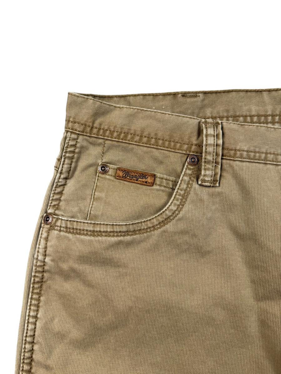 Wrangler Texas Stretch Vintage Jeans Herren Beige XL