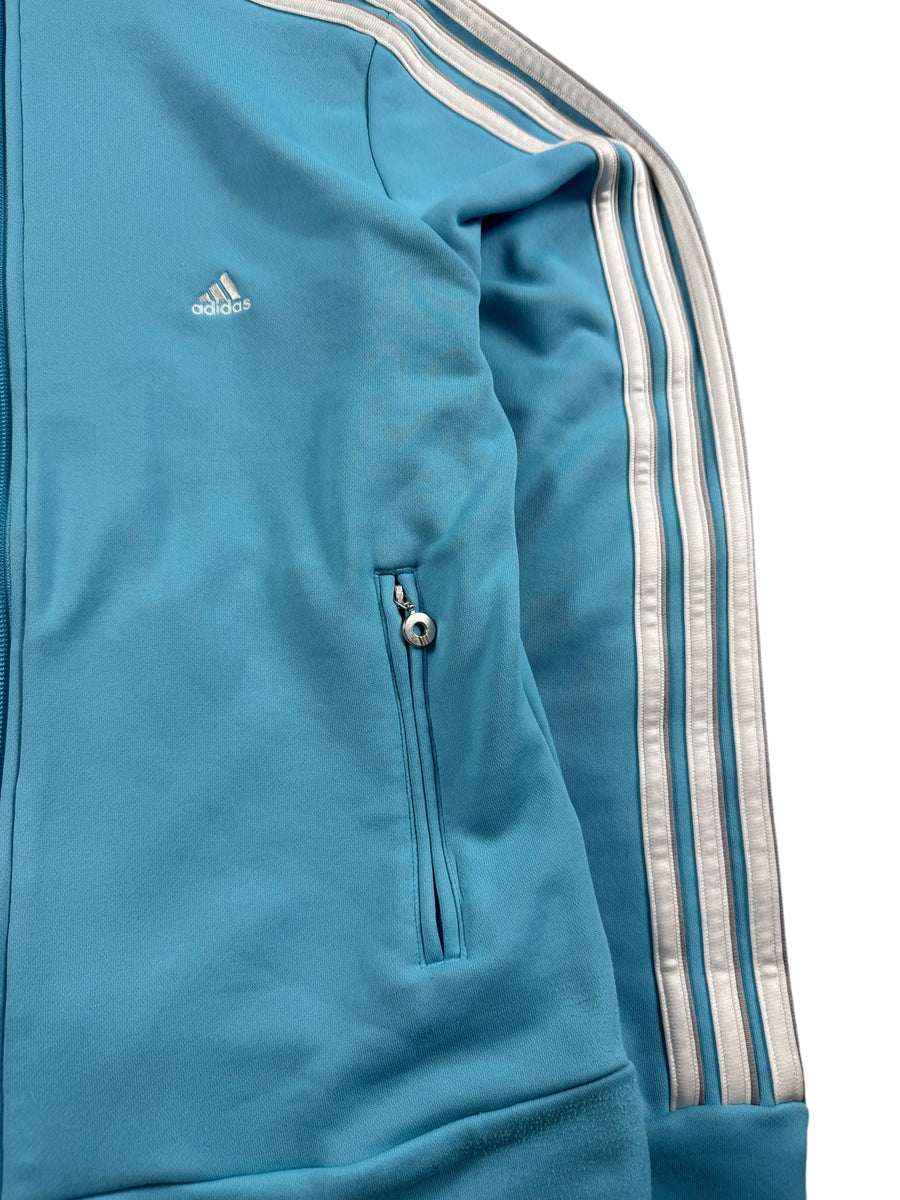 Adidas 3-Stripes Vintage Trackjacket Damen Hellblau XL