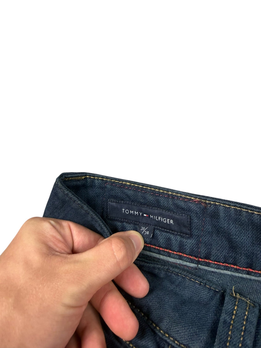 Tommy Hilfiger Straight Leg Vintage Jeans Herren Blau S