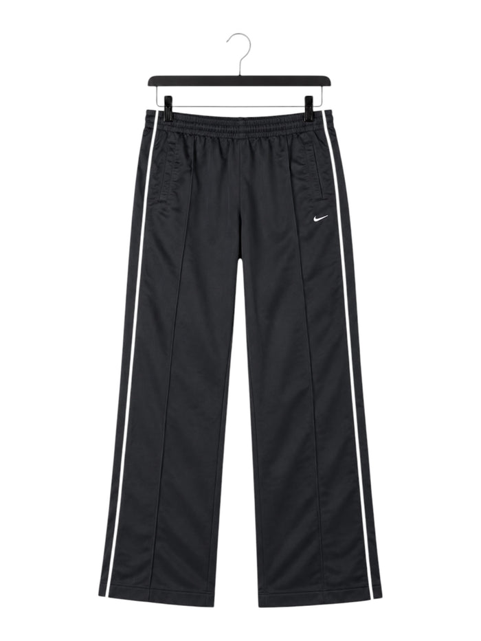 Nike Swoosh Vintage Trackpants Damen Schwarz/Weiß L