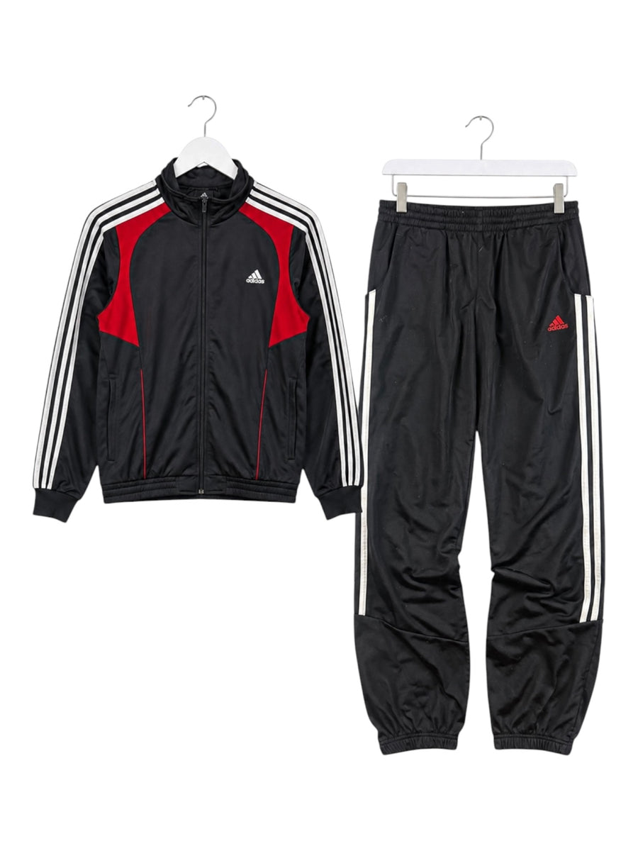 Adidas 3-Stripes Vintage Tracksuit Herren Schwarz XS