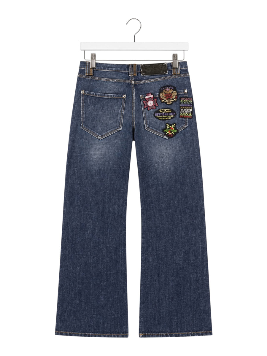 Iceberc Retro Vintage Jeans Herren Blau L