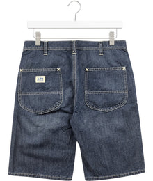 Lee Allover Pattern Vintage Jeans Shorts Herren Dunkelblau M