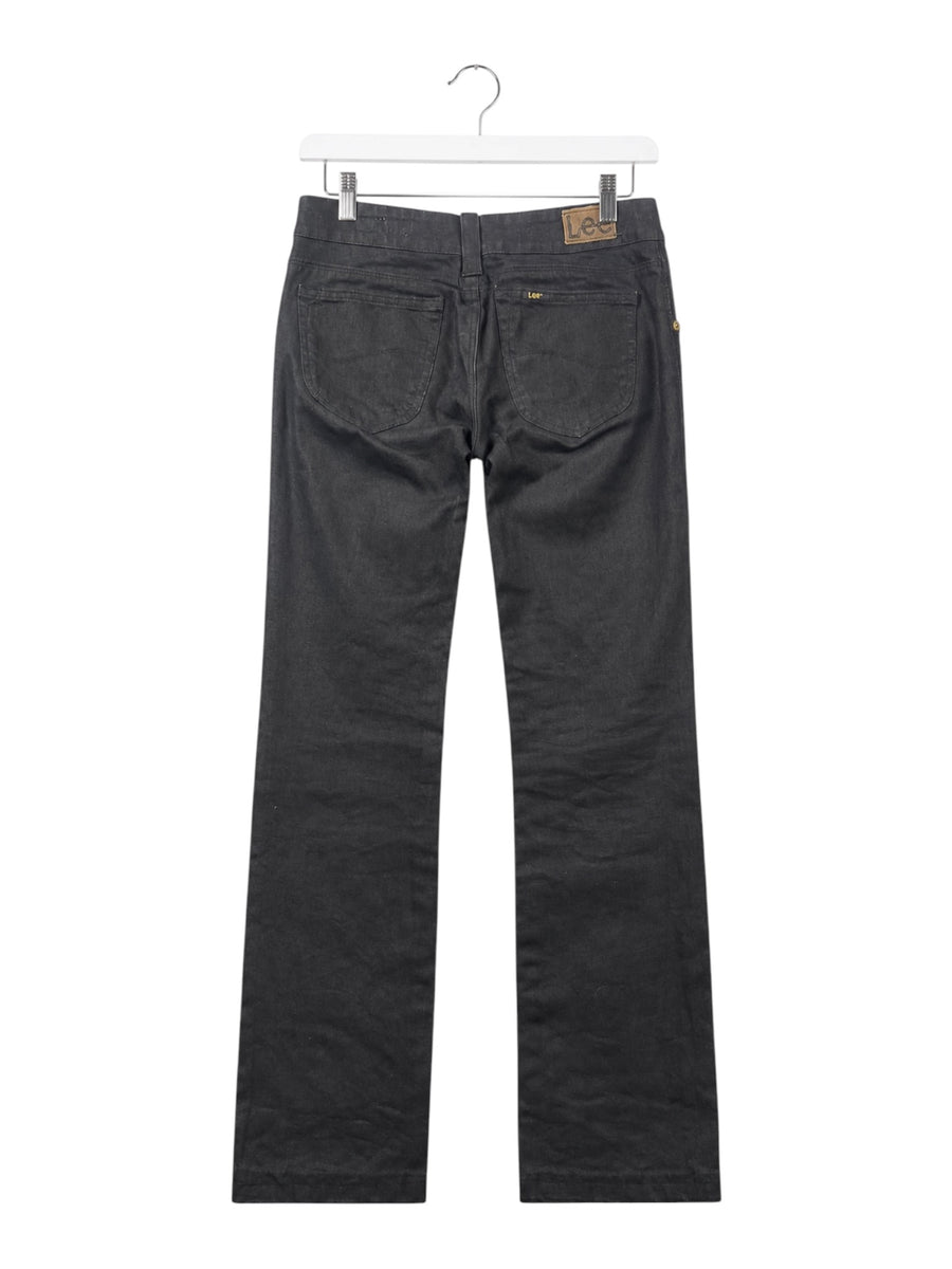 Lee Straight Fit Vintage Jeans Damen Schwarz S