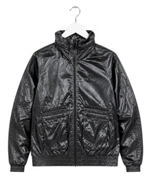 Adidas Trefoil Vintage Glanz Jacket Damen Schwarz S